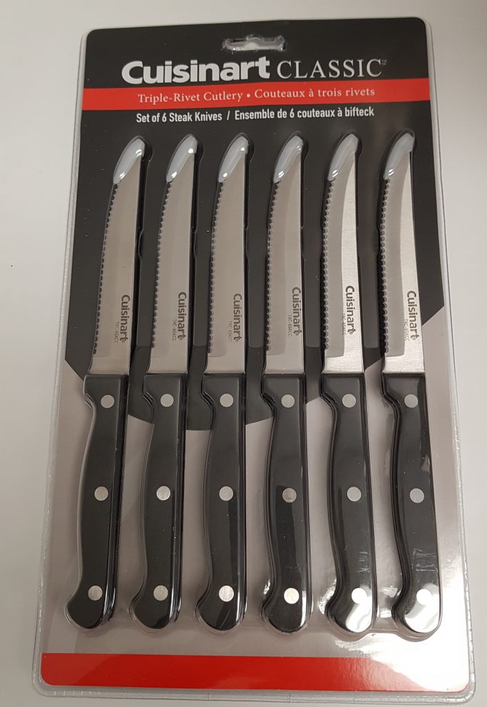 Cuisinart 6pc steak knives Aldergrove General Store