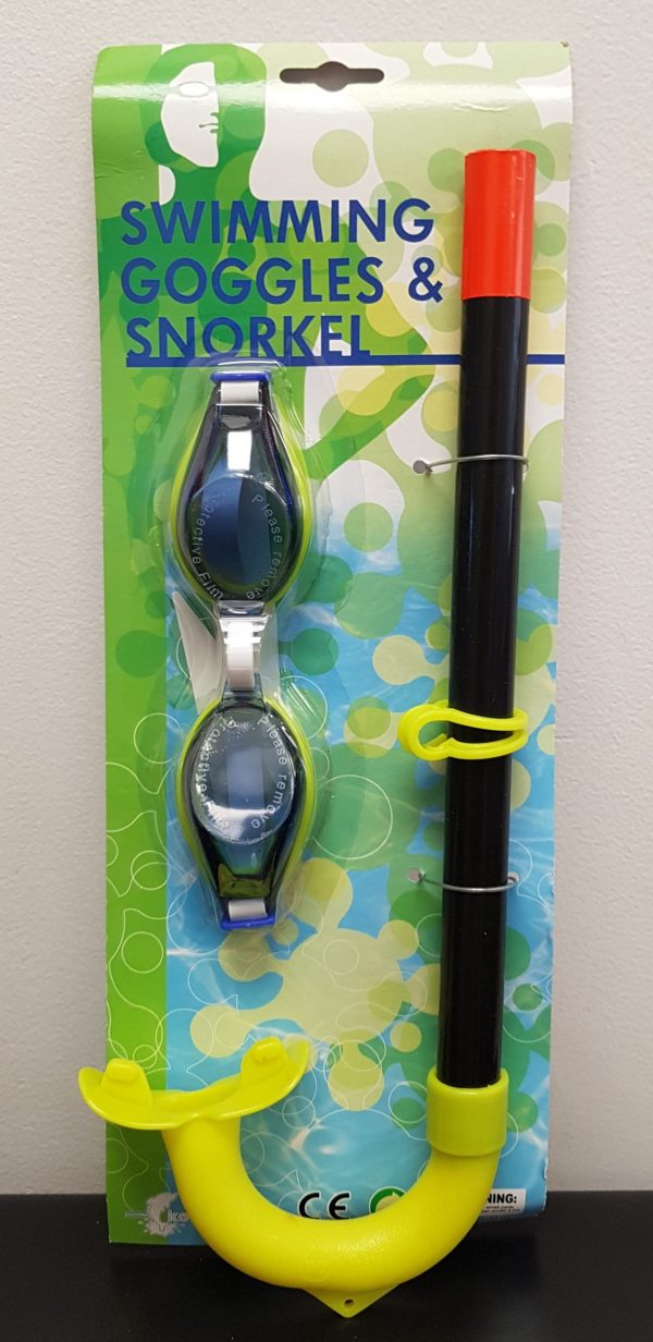 Swim Goggles and Snorkel