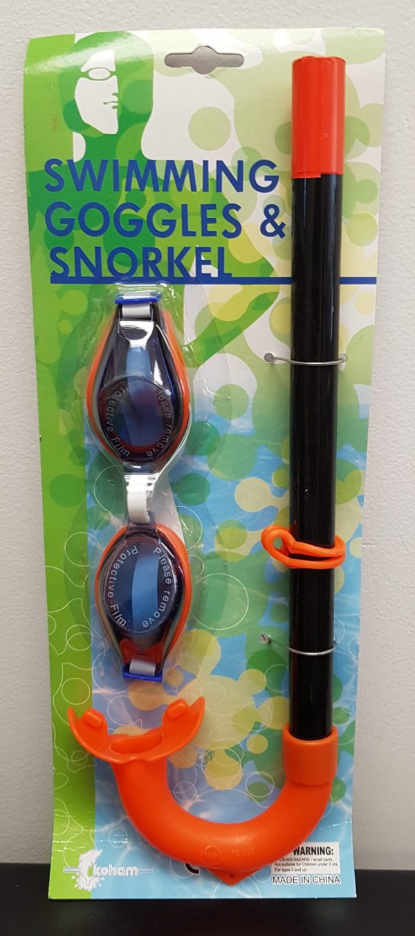 Swim Goggles and Snorkel - Image 2