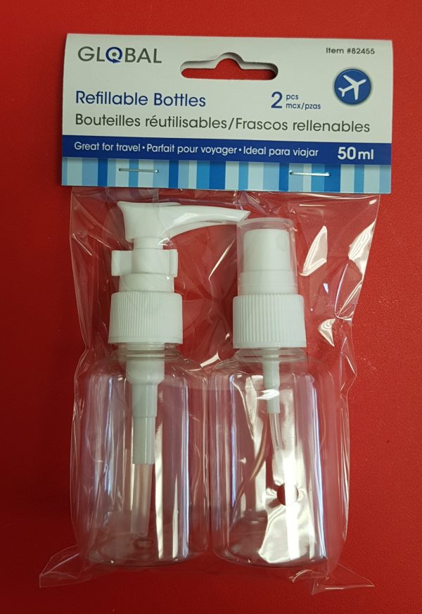 50ml Refillable Bottles