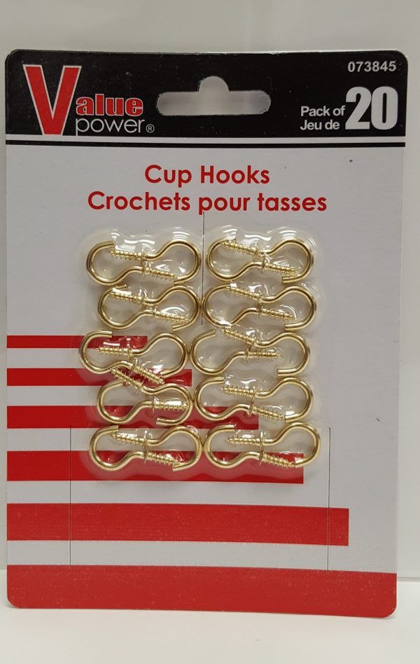Cup Hooks 20pcs