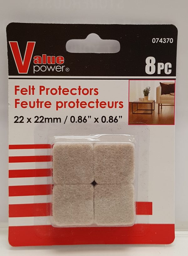 Felt Protector 22x22mm