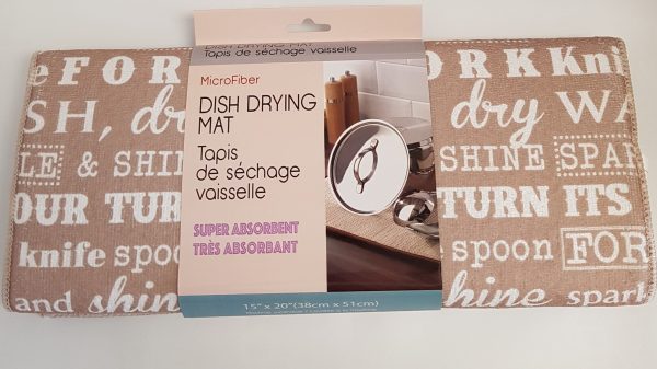Microfiber Dish Drying Mat