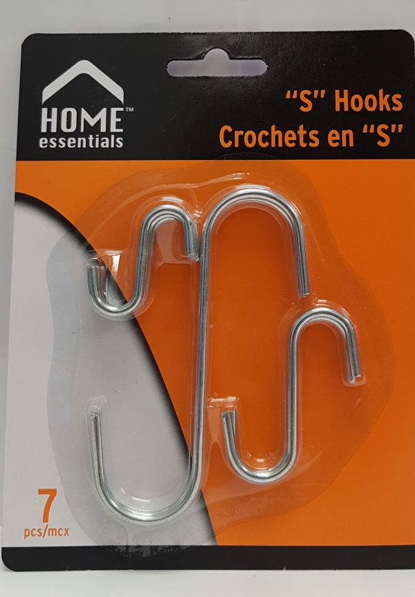 S Hook 7pc