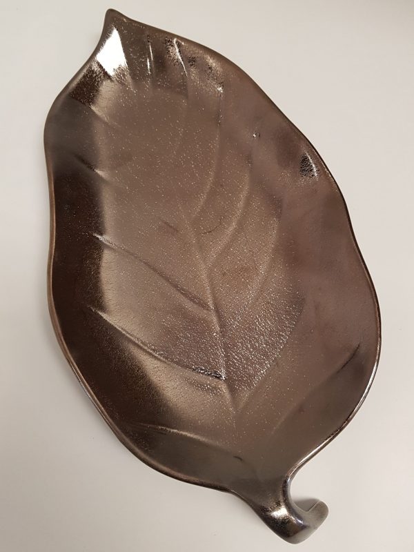 Stoneware Deco Leaf