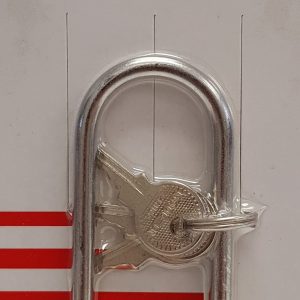 Padlock Long Shackle Brass