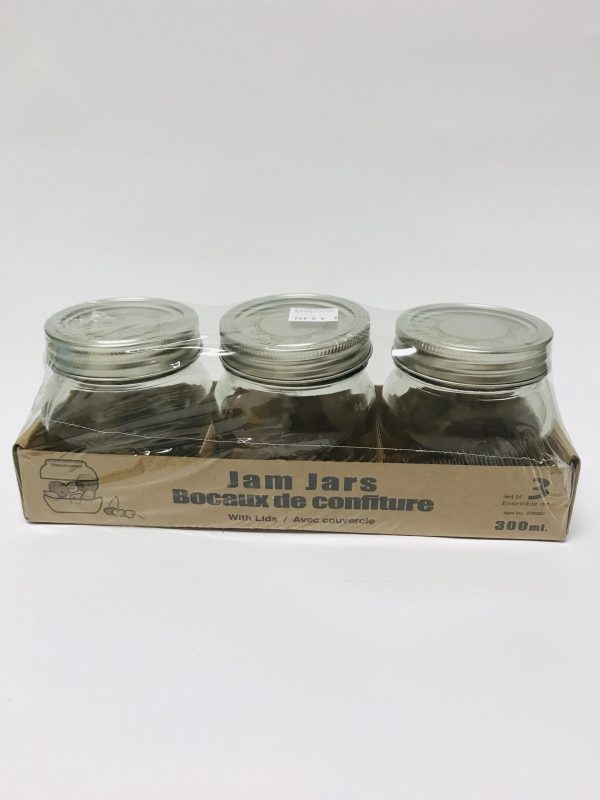 Jam Jars 300ml 3s