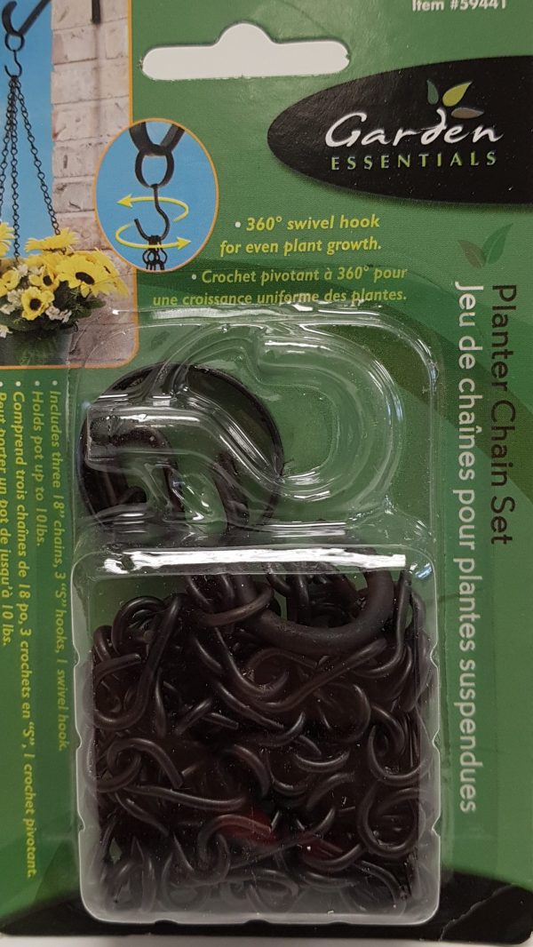 Planter Chain Set Blk