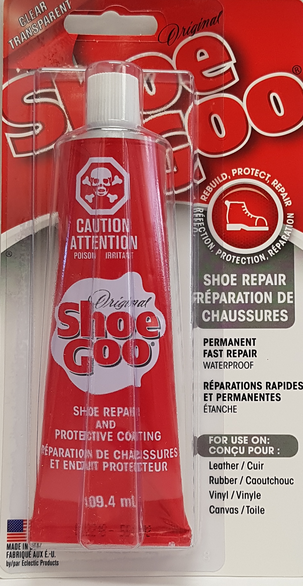 Kelvin Ghany Enterprises Ltd - Repair and protect your shoes with Shoe GOO‼️  Shoe GOO is ideal for fixing worn soles, damaged heels, protecting sports  shoes from turf-tear damage, coating shoes and