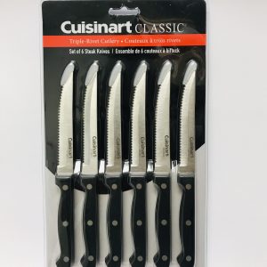Cuisinart 6pc steak knives