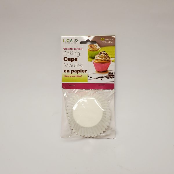 Baking Cups white 50s