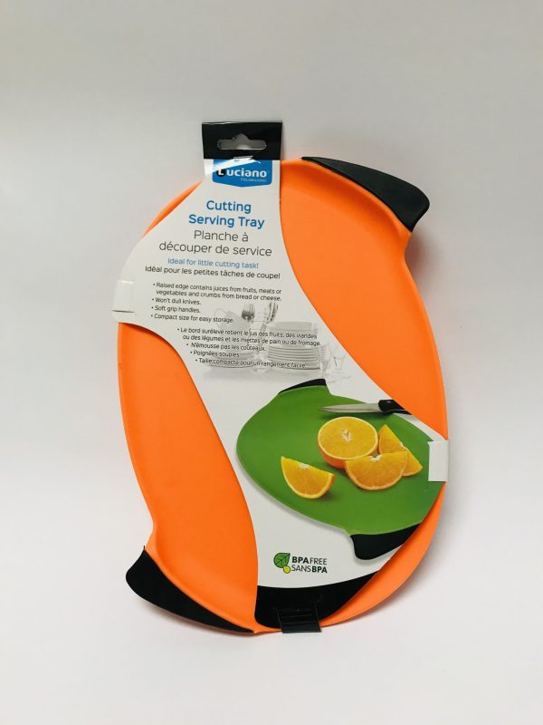 Cutting Serving Tray - Orange