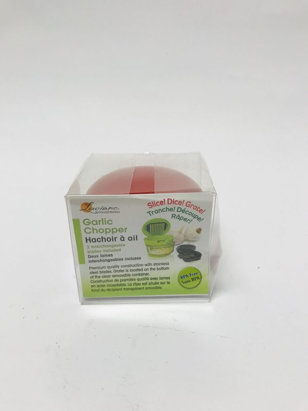 Garlic Chopper - Red