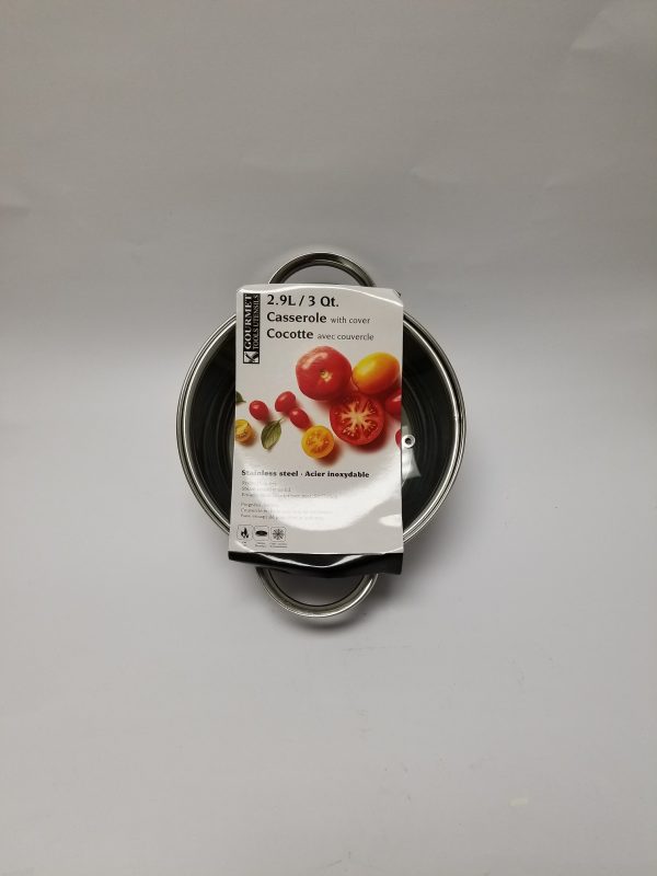 Casserole with lid 2.9L