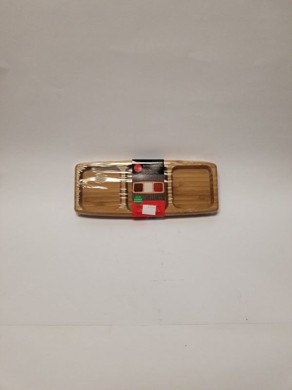 Bamboo Condiments Tray