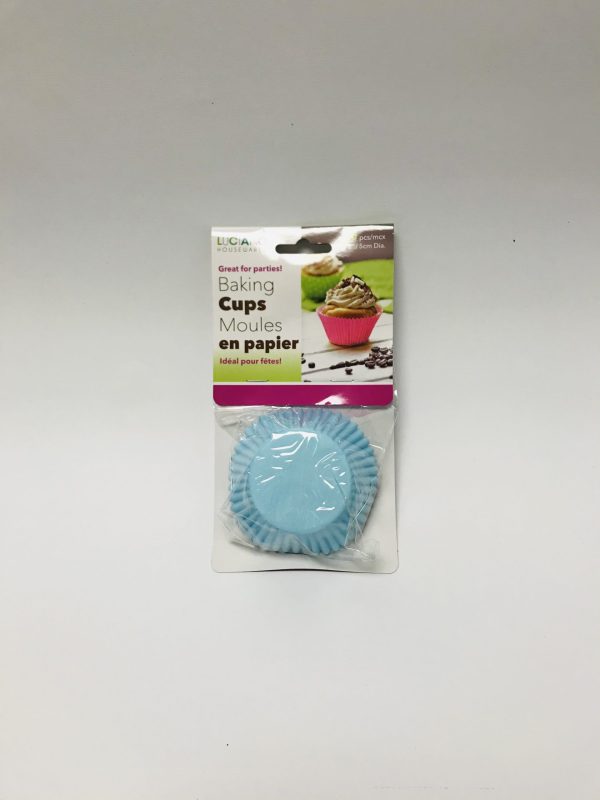 Paper Baking Cups 50s - Blue