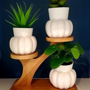 Desk Plant Stand - Pumpkin