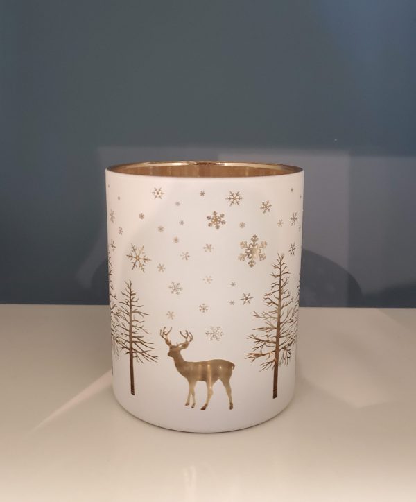 Candle Holder - White